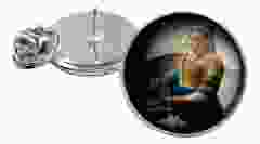 Lapel Pin Glas Vermeer Melkmeisje