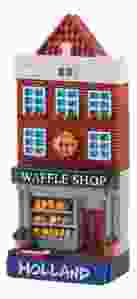 Koelkastmagneet "Waffle Shop Holland"