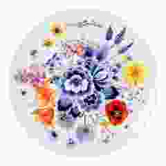 Wandbord Wildbloemen Bloemenveld , 31 cm