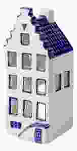 Waxinelichthouder Delft huisje