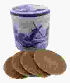 Stroopwafels in Windmolen voorraadpot
