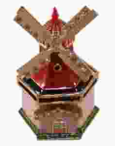 Molen sieraden doosje Swarovski style