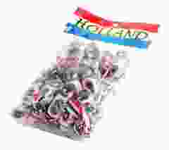 Set van twee klompjes corsage in kleur, 10 stuks