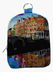 Uitvouwbare tas "Prinsengracht" in zakje