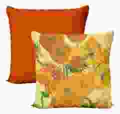 Kussensloop "Zonnebloemen, Vincent van Gogh" (45 cm x 45 cm)