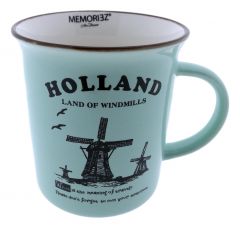 Mok Memoriez - Hollandse Molens - Mint, Groot