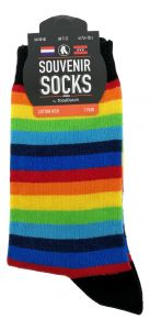 Heren Sokken "Regenboog Navy" - 40-46