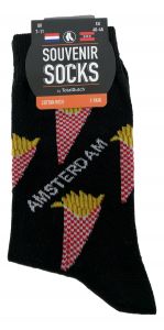 Heren Sokken "Amsterdam - Patatje" - 40-46