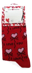 Dames Sokken "I Love You" 35-41