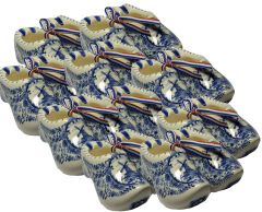 Delfts blauwe klompjes 5cm, 10 sets
