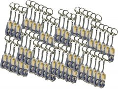 Sleutelhanger 1 DB keramisch klompje, 120 stuks