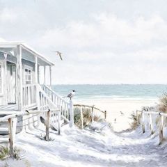 Pakje Servetten "Beach Cabin" (20 stuks)