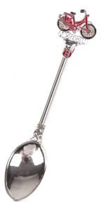 Teaspoon in a box - Red bicycle