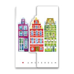 Notitieboek Amsterdam Huisjes, A5