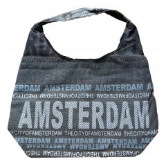 Schoudertas Julia L Amsterdam in legerkleur van Robin Ruth