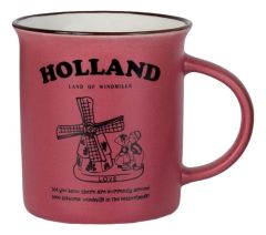 Mug Memoriez - Holland Mill - Large, Fuchsia