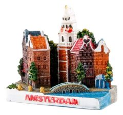 3D magnet city scene Amsterdam