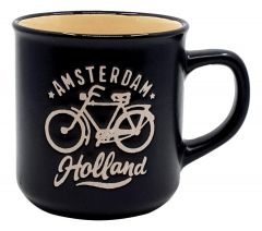 Mok Amsterdam Holland zwart- klein