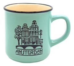 Mok Amsterdam groen - klein