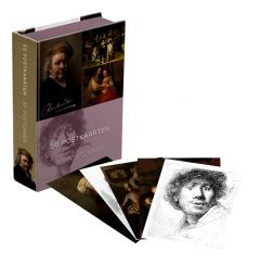 Postkaartbox Rembrandt, 50 stuks