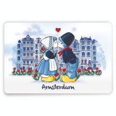 Placemat Kussend Paartje Amsterdam