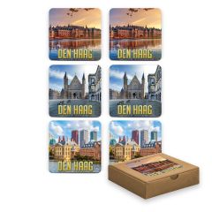 Onderzetter Doos Den Haag Fotos (6 stuks)