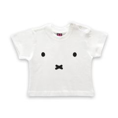 Baby T-Shirt Nijntje Snoet Wit