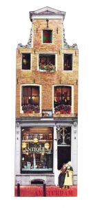 Koelkast magneet Amsterdam "Antiekhuis Amsterdam"