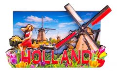 Magneet Holland Molen Fiets Compilatie