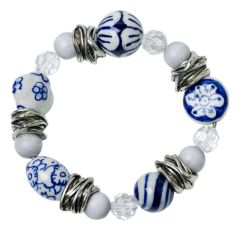 Armband Delfts Blauw Wit/Blauw