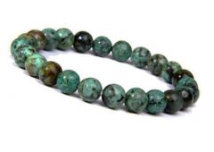 Bracelet African Turquoise beads,19cm