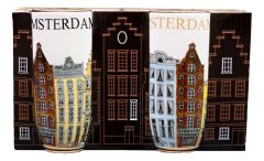 Cadeaudoos 2 mokken Amsterdam Donker