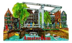 Koelkastmagneet Ophaalbrug Amsterdam