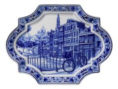 Applique "Amsterdamse Grachtenpanden" , 29 cm