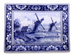 Applique "Molenlandschap" , 15 cm