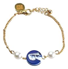 Armband Meisje met Parel Goudkleurig