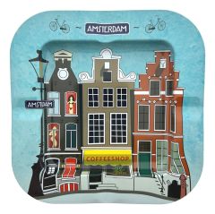 Asbak "Houses of Amsterdam"