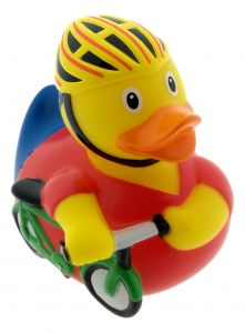 Rubber duck Cyclist