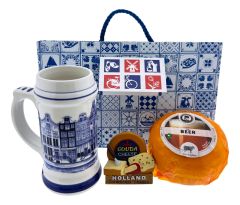 Bier Kaas Cadeau - "Grachtenhuisjes"