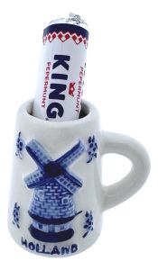 Mini Bierpul met Baby King Pepermunt