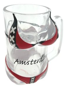 Bikini Glas Amsterdam, 12 cm