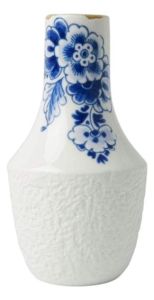 Blauw Bloesem Vaas 1, 14 cm