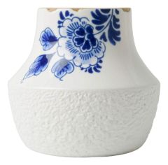 Blauw Bloesem Vaas 2, 10 cm