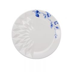 Gebakschoteltje "Blauw Vouw"