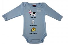 Baby Romper Blauwe Koe