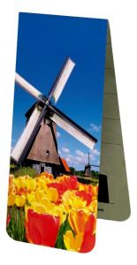 Boekenlegger Molen in Tulpenveld