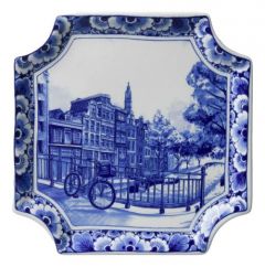Applique "Amsterdamse Grachten" - 19 cm