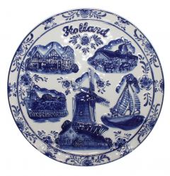 Wandtegel Holland, 20cm