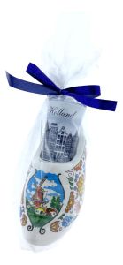 Klompje met Borrelglas Delfts Blauw