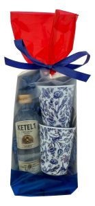 Borrelglazen Delfts Blauwe Bloemen